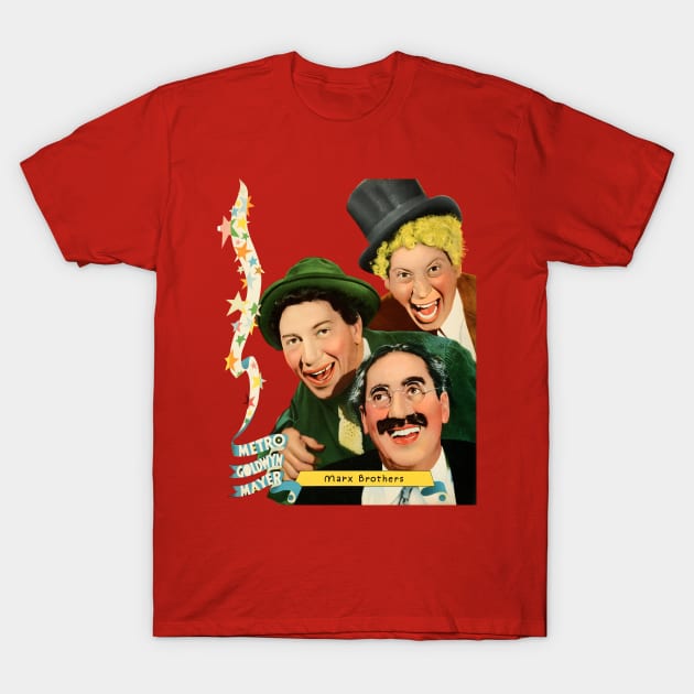 The Marx Brothers Publicity Still T-Shirt by MovieFunTime